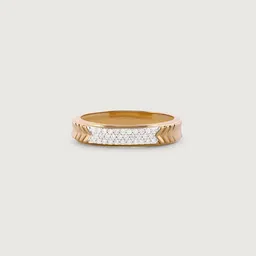 Mia by Tanishq Men 14KT Finger Ring Gold 3.4 g image 3