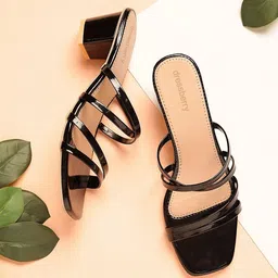 DressBerry Women Open-Toe Block Heels-picture-16