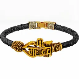 Divine souvenirs Unisex Mahadev Wraparound Bracelet-picture-16