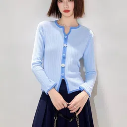 JC Collection Women Ribbed Cardigan image 5