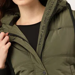 Okane Hooded Bomber Jacket image 2