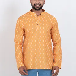 ROOTED LIBAAS Men Patchwork Kurta-picture-41