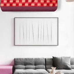 The Furnishing Tree Split AC Cover Set of Indoor and Outdoor Unit Used for 1 Ton Samsung AR12BYMANW image 5