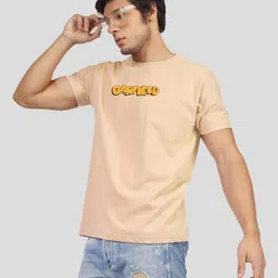 Greylongg Men Garfield Printed Regular Fit T-shirt image 4