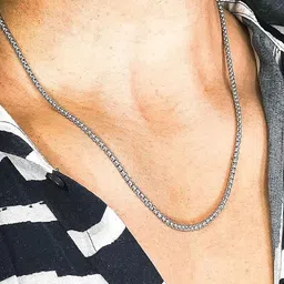 Crazy Fashion Unisex Rhodium-Plated Chain-picture-32