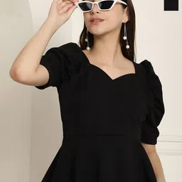 Tromko Pack Of 2 Sweetheart Neck Peplum Top-picture-12