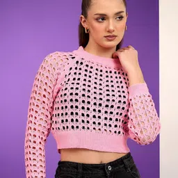 Kotty Women Crop Pullover-image-66