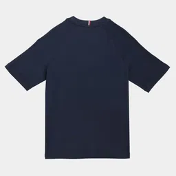Tommy Hilfiger Boys Typography Printed Round Neck Pure Cotton Tshirt image 3