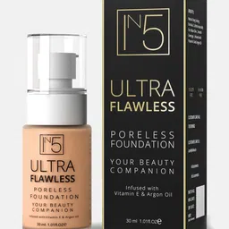 YUHME Ultra Flawless Poreless Foundation- 30 ml- Caramel image 3
