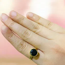 elitemart Unisex Gold-Plated Brass Finger Ring-image-31