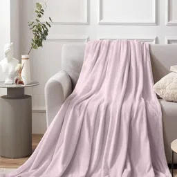 Aapno Rajasthan Pink AC Room Single Bed Blanket-picture-33