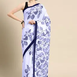 BUTA BUTI Floral Pure Cotton Saree-picture-17