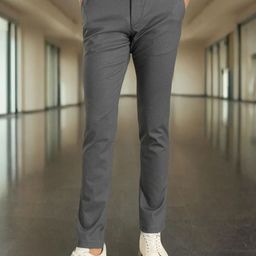 Indian Terrain Men Urban - C Mid-Rise Self Design Slim Fit Trousers-picture-46