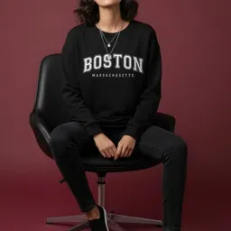 SZN Women Printed Sweatshirt image 4
