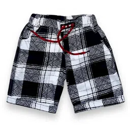 FLUEMART Boys Checked Shirt with Shorts image 5