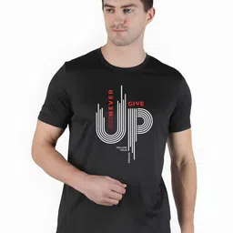 SZN Men Round Neck Printed Round Neck T-shirt-image-22
