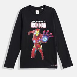 Allen Solly Junior Boys Iron Man Printed Pure Cotton T-shirt-picture-13