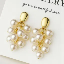 Anouk Geometric Drop Earrings image 5