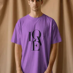 Silver Moon Clothing Men Typography Printed T-shirt image 4