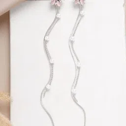 Estailo fashion Floral Drop Earrings-picture-37