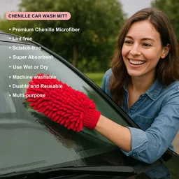 Kuber Industries 3-pcs Red 100 GSMCleaning Gloves image 5