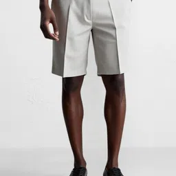 HERE&NOW Men Regular Fit Mid-Rise Regular Shorts-picture-21