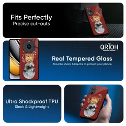 QRIOH Quirky Printed Realme P3 Ultra 5G Back Case Mobile Accessories image 4