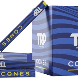 trp Premium Pre-Rolled Cones Unruled 110mm 13 gsm Drawing Paper image 1
