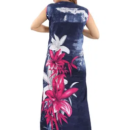 CINCO Women Printed Maxi Nightdress image 2