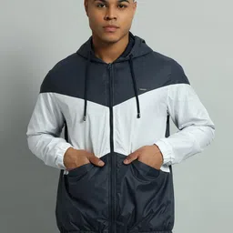 metronaut Half Sleeve Colorblock Men Padded Jacket-picture-10
