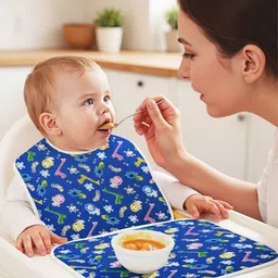 Kuber Industries Infant Kids Pack Of 2 Printed Bibs image 2