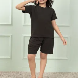 BAESD Girls Short Sleeves T-shirt With Shorts-picture-51