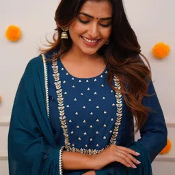 KRIVANSH STORE Ethnic Motifs Embroidered Kurti image 4