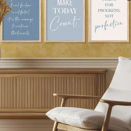 walllane Motivational Wall Art With Frame Home Decor Wall Painting For Living Room Office Bedroom-picture-13