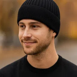 iSWEVEN Unisex Woollen Beanie-image-27