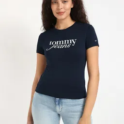 Tommy Hilfiger Women Slim Fit T-shirt-image-57
