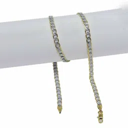 SANAA CREATIONS Unisex Silver-Plated Chain-image-3