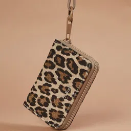 Ginger by Lifestyle Women Animal Printed Zip Around Wallet image 5
