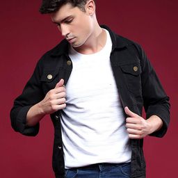 MaverIQ Men Outdoor Denim Jacket-picture-28