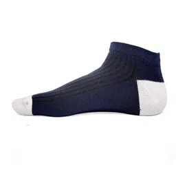 PRASTHAN Pack Of 3 Printed Combed Cotton Anti-Odour Ankle-Length Socks image 2