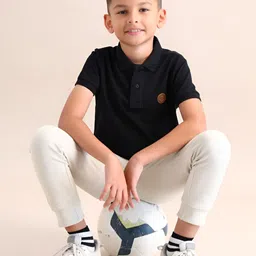 U.S. Polo Assn. Kids Boys Brand Logo Polo Collar T-shirt-picture-36