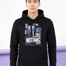 MINISTRY OF FRIENDS Men Printed Hooded Sweatshirt-picture-27
