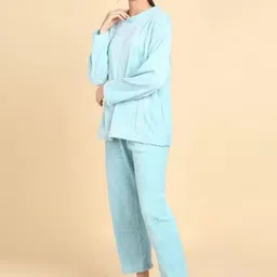 Lugo Women Striped Night suit image 2