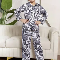 Stuffie Land Printed Long Sleeves Shirt & Trousers Clothing Set-picture-42