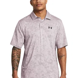 UNDER ARMOUR Playff 3.0 Line Abstract Printed Polo Collar T-Shirt-picture-20