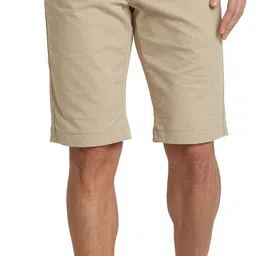 globus Solid Men Beige Chino Shorts-picture-17