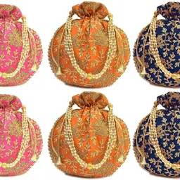 jaidadadaba Women Multicolor Potli-picture-26