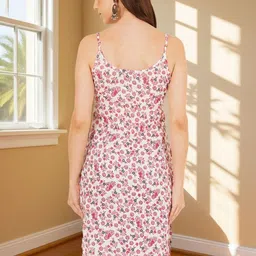 Diktmark Printed Shoulder Straps Pure Cotton Straight Kurta image 5