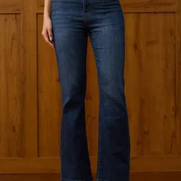 U.S. Polo Assn. Women Women Bootcut High-Rise Light Fade Stretchable Jeans-image-25