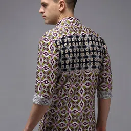 SHOWOFFFF Men Comfort Slim Fit Printed Casual Shirt image 2